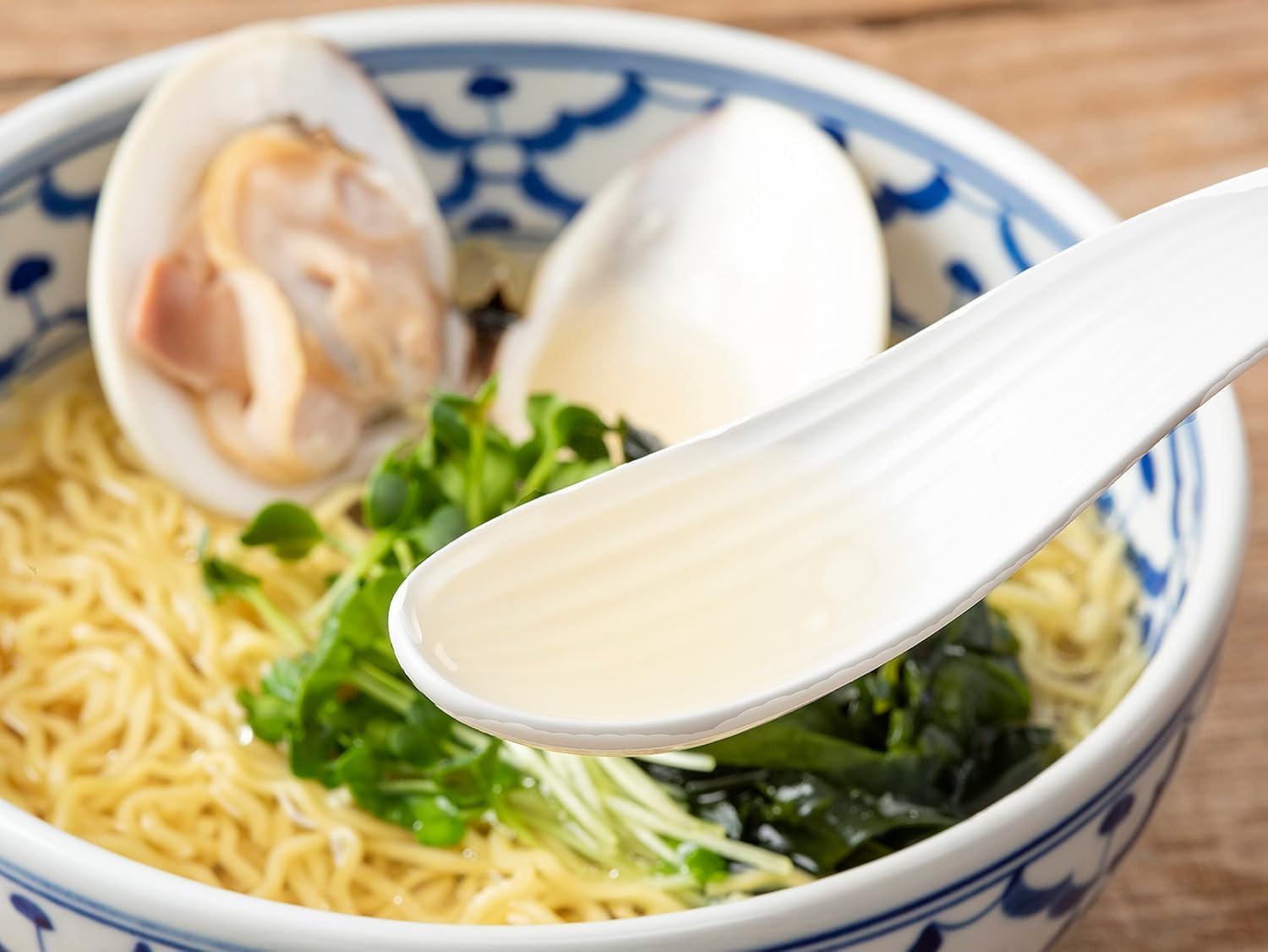 Amazon.co.jp: はまぐりだし塩ラーメン tabete だし麺 4袋セット
